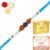 Ghasitaram Gifts Rakhi for Brother Rakhis Online – 1907- Rudraksh Rakhi with 200 GMS of Kaju katli and 200 GMS of Soan Papdi