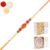 Ghasitaram Gifts Rakhis Online for Brother- 6276 Rakhi Thread with 200 GMS of Kaju katli and 200 GMS of Soan Papdi