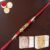 Ghasitaram Gifts Rakhi for Brother Rakhis Online – Nbh-226 Rakhi Thread with 200 GMS of Kaju katli and 200 GMS of Soan Papdi