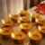 12 Pcs Diwali Diyas Lamp Decorations, Diwali Gold Led Water Sense Lights, Waterproof Flameless Lotus Tea Lights,Oil Lamps for Centerpieces Indian Temples Pooja Housewarming Return Gift(A)