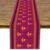 Linen 13×72” Diwali Table Runner Indian Festival of Lights Decoration for Kitchen Dinning Room Decor