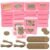 RYKOMO 60 PCS Soap Boxes for Homemade Soap 3.55 X 2.4 X 1.2 Inch Small Soap Packaging Boxes Pink Soap Box with Window Mini Soap Gift Boxes for Homemade Soap Bakery Candy Cookies Packaging (Pink)