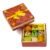 Sukhadia Sweets – Red Bandhani Small Square Box – 12oz Premium Assorted Sweets – Indian Mithai Gift – Freshly Made In USA